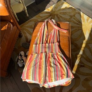 NWOT Chaser Horizon Terry Cloth Romper